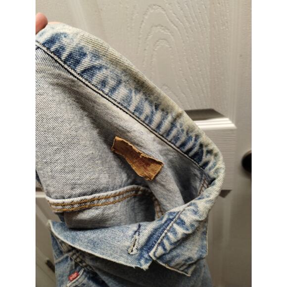 Vintage 80s 90s Levi Strauss Men Size Large Denim Jean Trucker Jacket 70507-0214 - Picture 4 of 8